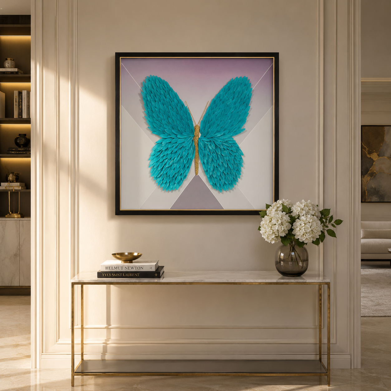WINGS IN TEAL